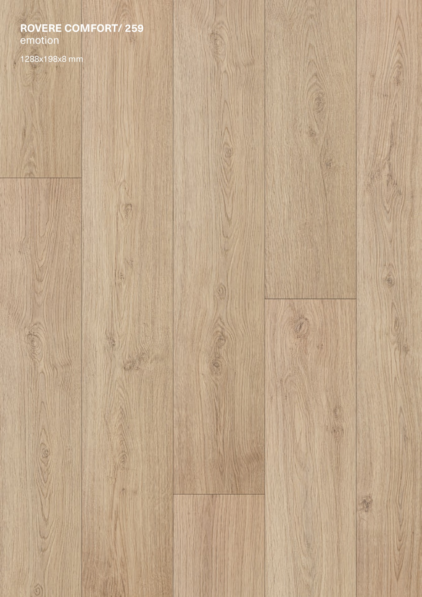 Laminato AC4 PRESTIGE GOLD HYDRO 1287x198x8 mm - confezione: 10-2,550 mq