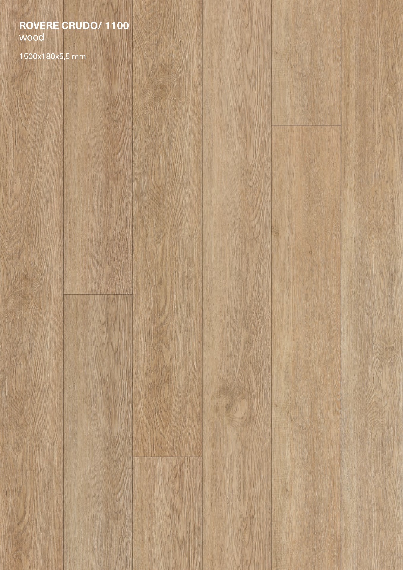 PAVIMENTO LVT SPC CONNE.X 1500X180X5.5 CONF. 8-2.16 mq