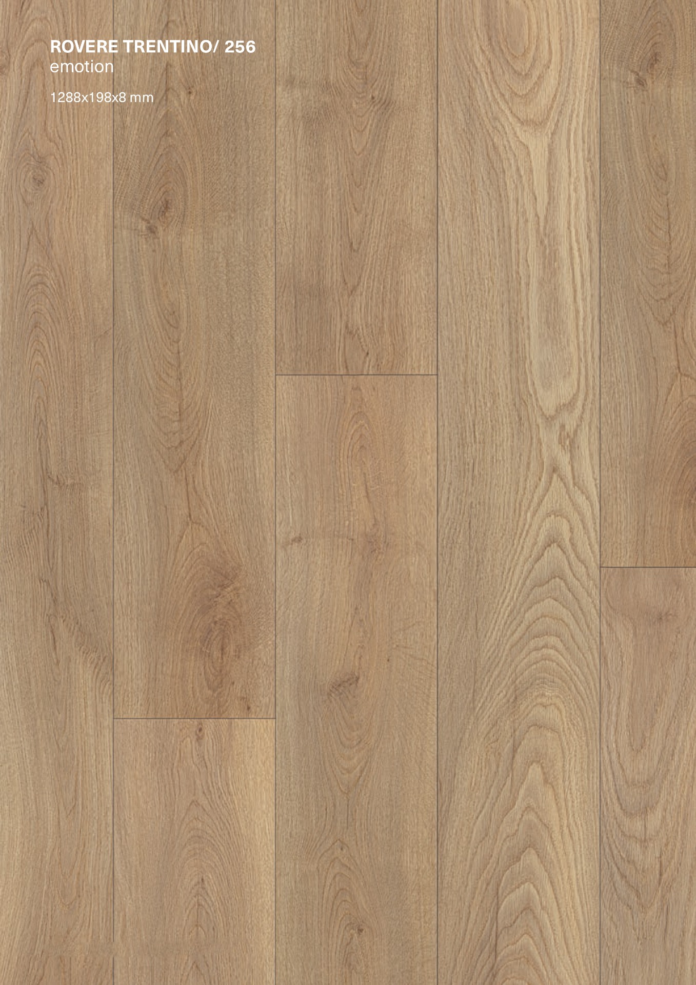Laminato AC4 PRESTIGE GOLD HYDRO 1287x198x8 mm - confezione: 10-2,550 mq