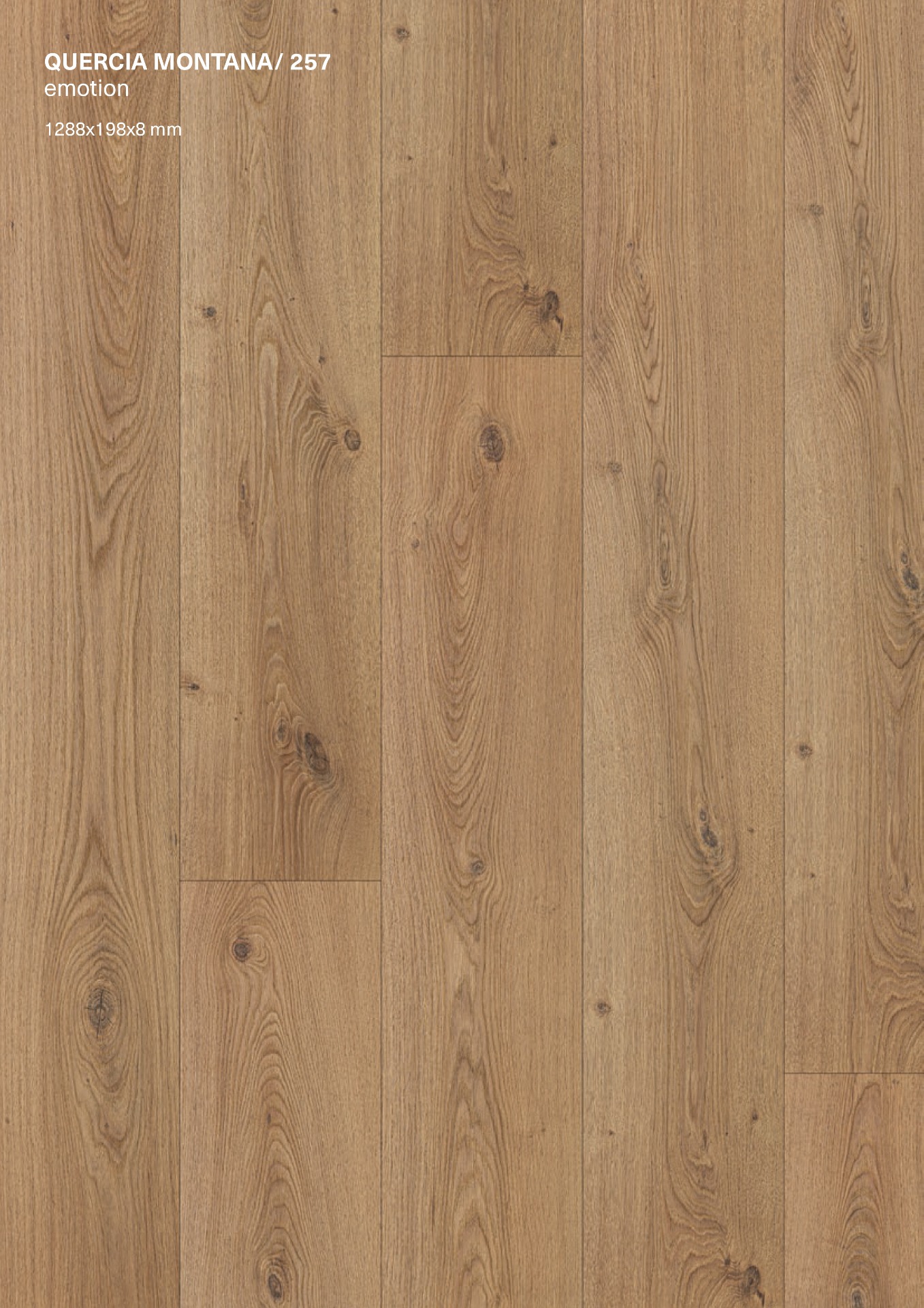 Laminato AC4 PRESTIGE GOLD HYDRO 1287x198x8 mm - confezione: 10-2,550 mq
