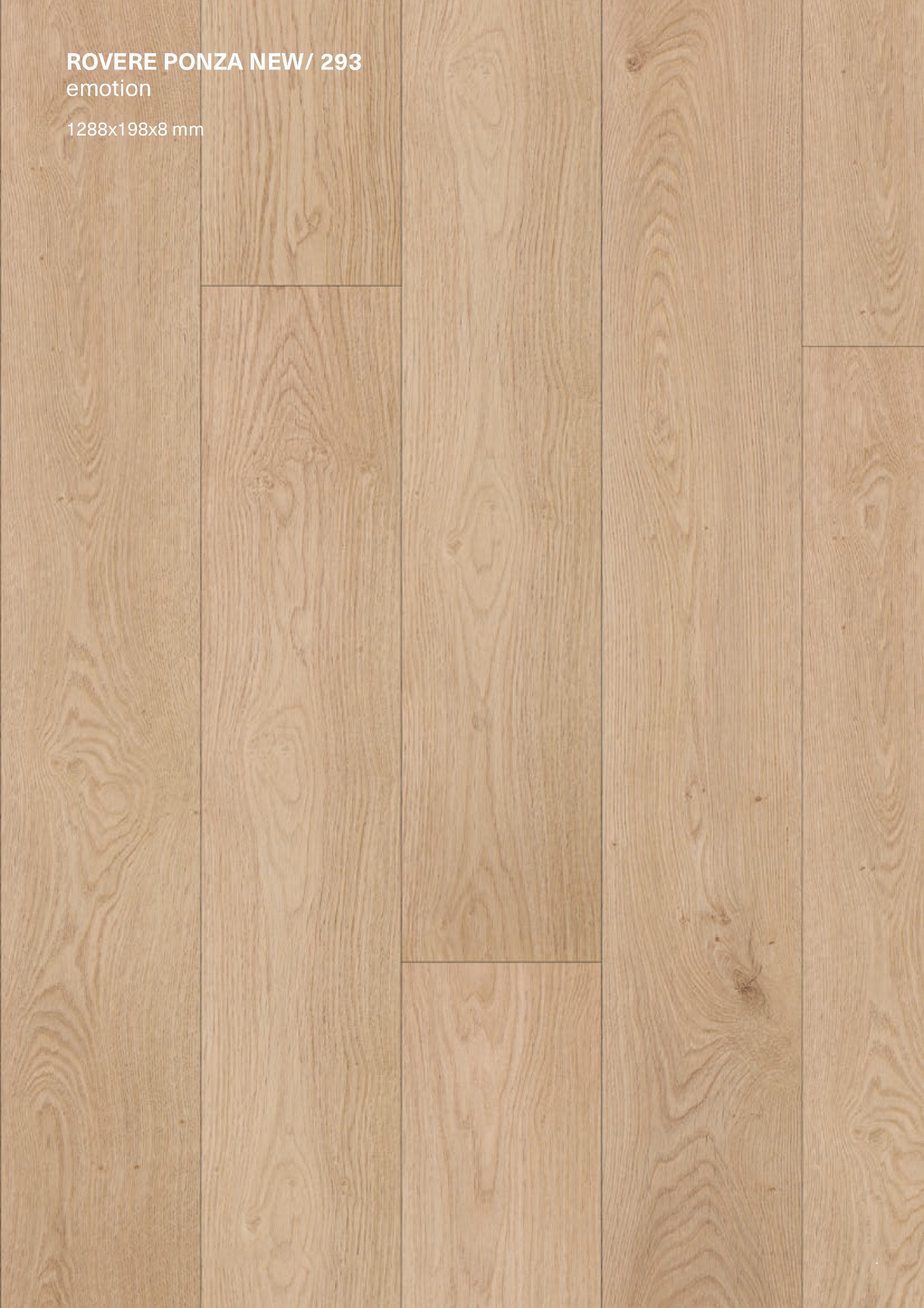 Laminato AC4 PRESTIGE GOLD HYDRO 1287x198x8 mm - confezione: 10-2,550 mq