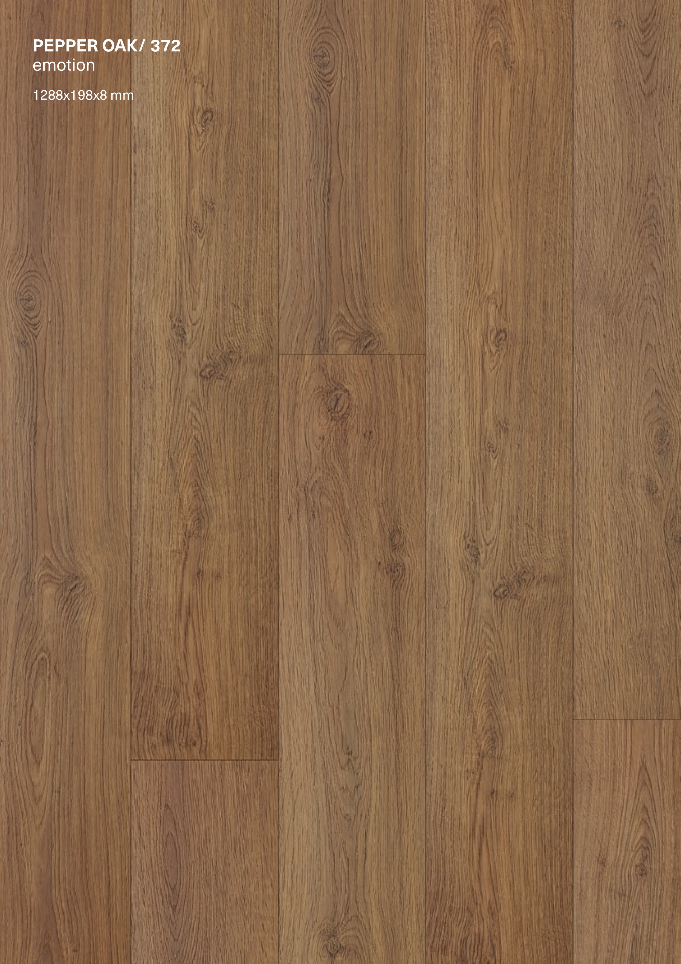 Laminato AC4 PRESTIGE GOLD HYDRO 1287x198x8 mm - confezione: 10-2,550 mq