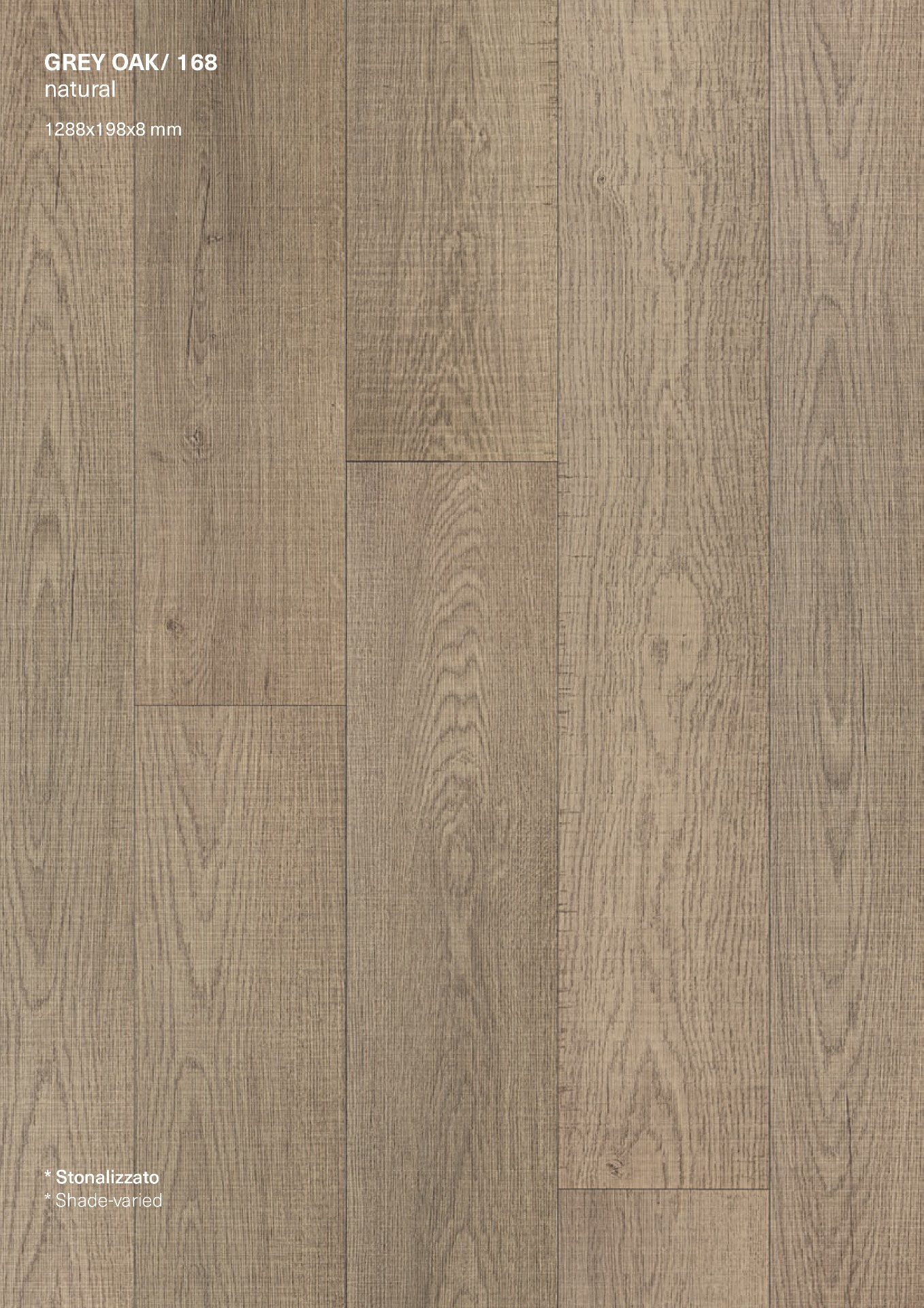 Laminato FACILE+ AC4 1288x198x8 mm - confezione: 10 - 2,550 mq