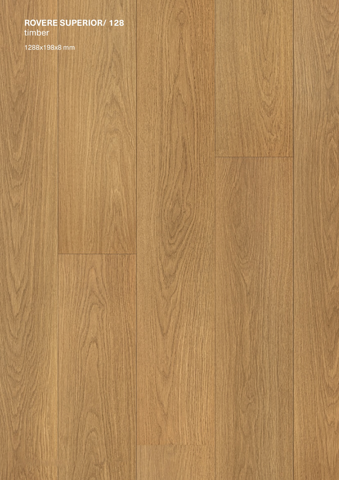 Laminato FACILE+ AC4 1288x198x8 mm - confezione: 10 - 2,550 mq