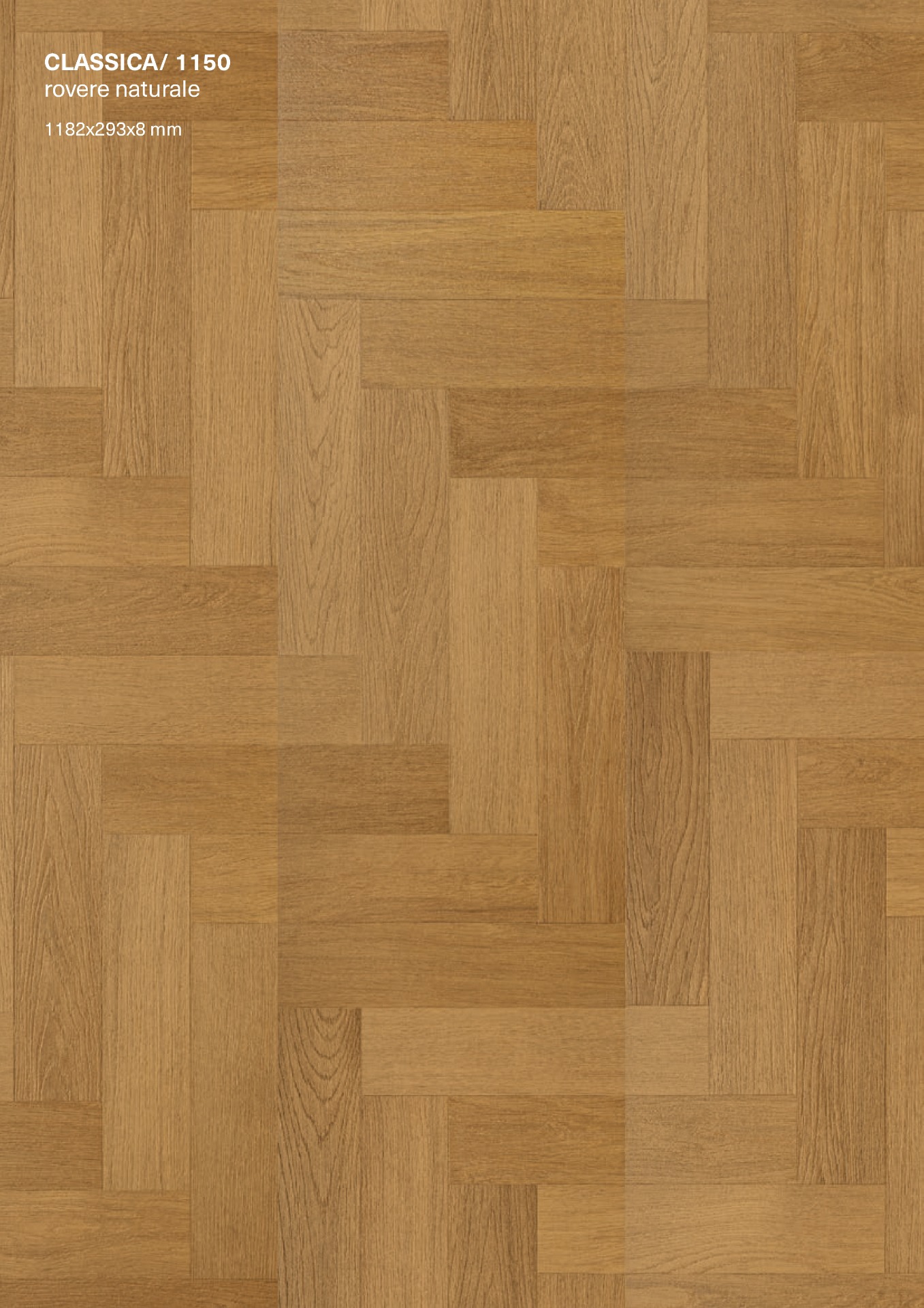 SYNCRO PARQUET HYDRO  1182x293x8 mm - confezione: 6 - 2,079 mq